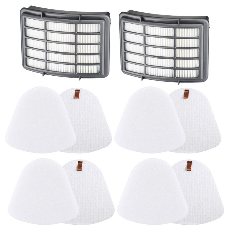 LINNIW 4+2 Pack Filters for Shark Vacuum Navigator Lift Away Filter Replacement Models NV350 NV351 NV352 NV355 NV356E NV360 UV440 UV540 CU500 XFF350 XHF350 - Image 1